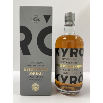 Kyro Wood Smoke Malt Rye Whisky 70cl 47.2%