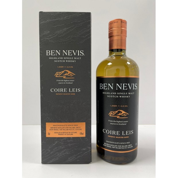 Ben Nevis Coire Leis Highland Single Malt Scotch Whisky 70cl 46%
