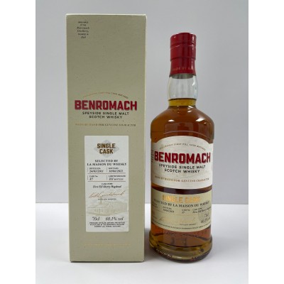 Benromach 10 Years 2011 First Fill Sherry Hogshead #37 Single Cask 70cl 60.1%