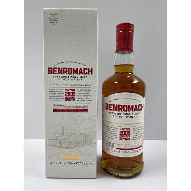 Benromach Cask Strength Vintage 2009 Batch 4 70cl 57.2%