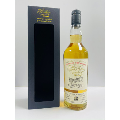 Blair Athol 12 Year Old 2010 Barrel #100633 The Single Malts Of Scotland Highland Single Malt Scotch Whisky 70cl 60.2%
