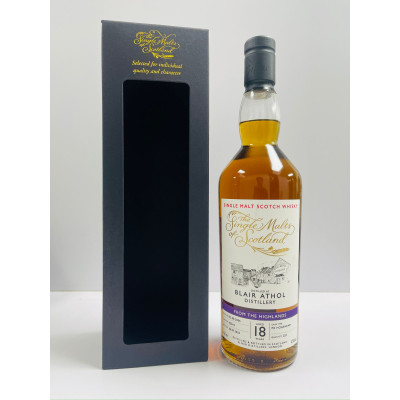 Blair Athol 18 Year Old 2006 PX Hogshead #40244 The Single Malts Of Scotland Highland Single Malt Scotch Whisky 70cl 47.4%