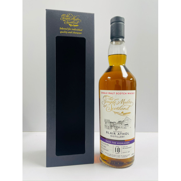 Blair Athol 18 Year Old 2006 PX Hogshead #40244 The Single Malts Of Scotland Highland Single Malt Scotch Whisky 70cl 47.4%