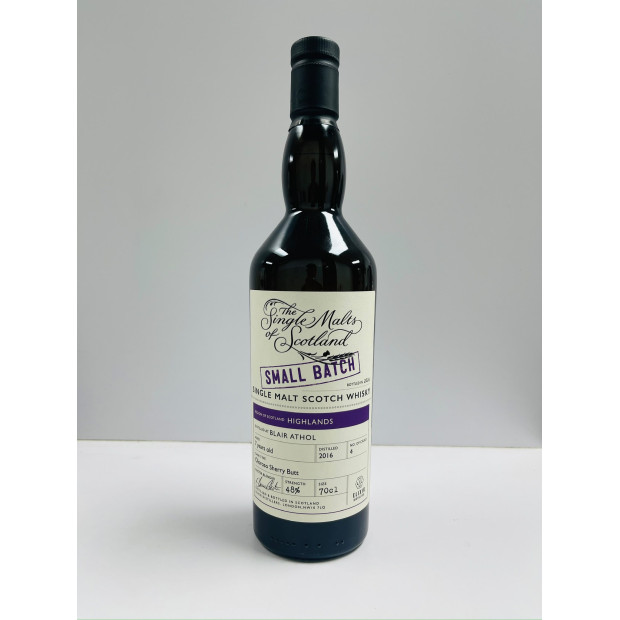 Blair Athol 7 Year Old 2016 Small Batch The Single Malts Of Scotland Highland Single Malt Scotch Whisky 70cl 48%