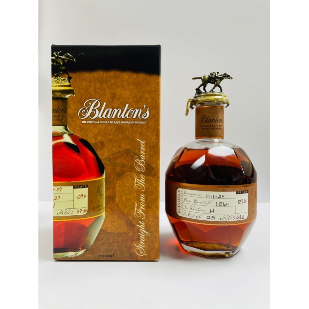 Blanton's Straight From The Barrel #1564 American Bourbon Whisky 70cl 63.8%
