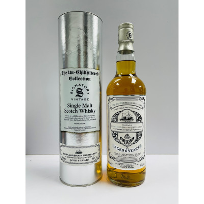 Bunnahabhain Staoisha 6 Year Old 2014 Refill Sherry Butt #10401 Signatory Vintage The Un-Chillfiltered Collection Islay Single Malt Scotch Whisky 70cl 46%