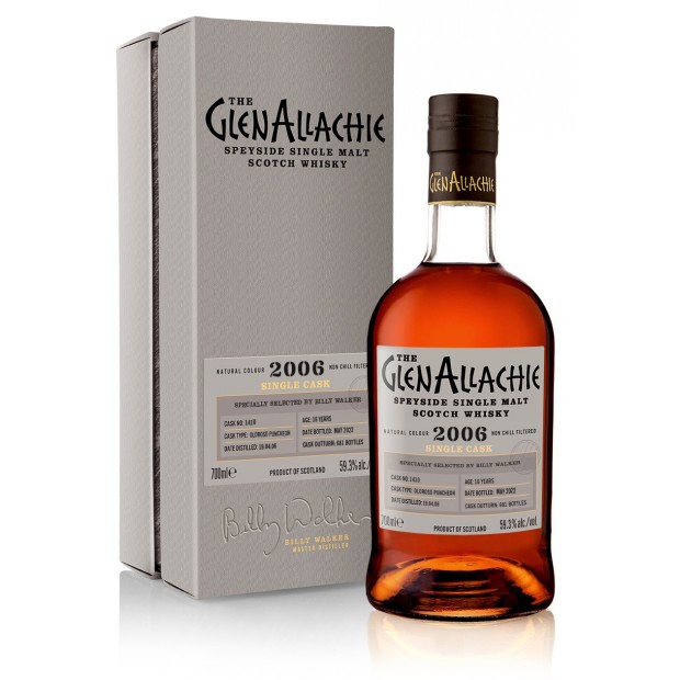 GlenAllachie 16 Year Old 2006 Oloroso Puncheon #1410 Single Cask 70cl 59.3%