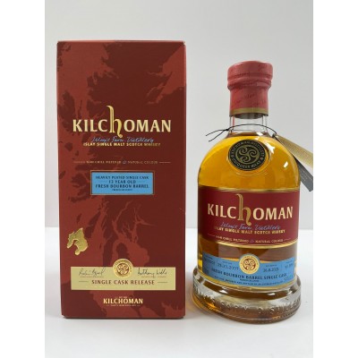 Kilchoman 13 Year Old 2007 Bourbon Barrel Single Cask 70cl 54.4%