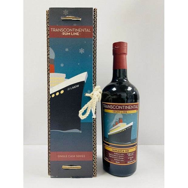 Transcontinental Rum Line Jamaica HD 2012 Ex-Bourbon Barrel #HD12LS12 Jamaican Rum 70cl 56.9%