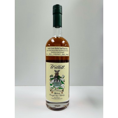 Willett 4 Year Old Family Estate Small Batch Rye 70cl 55.3%
