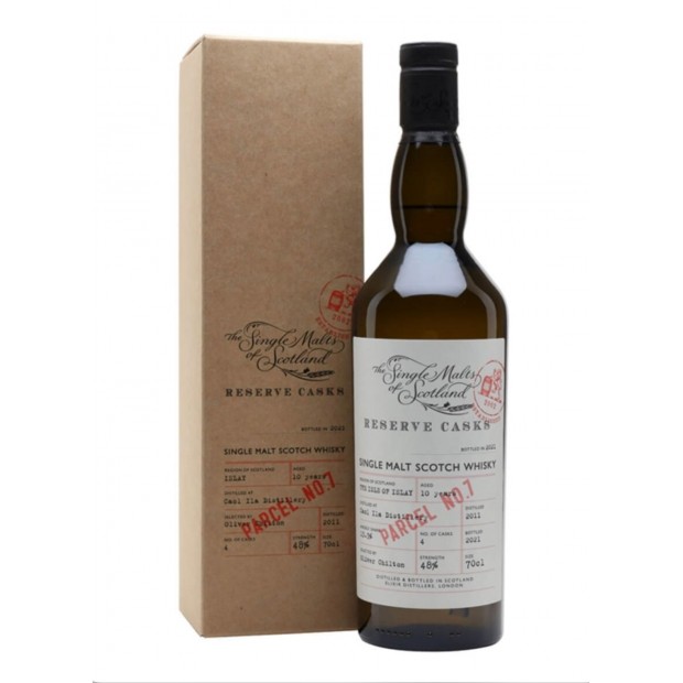 Caol Ila 10 Year Old 2011 Reserve Casks Parcel No.7 The Single Malts Of Scotland Islay Single Malt Scotch Whisky 70cl 48%