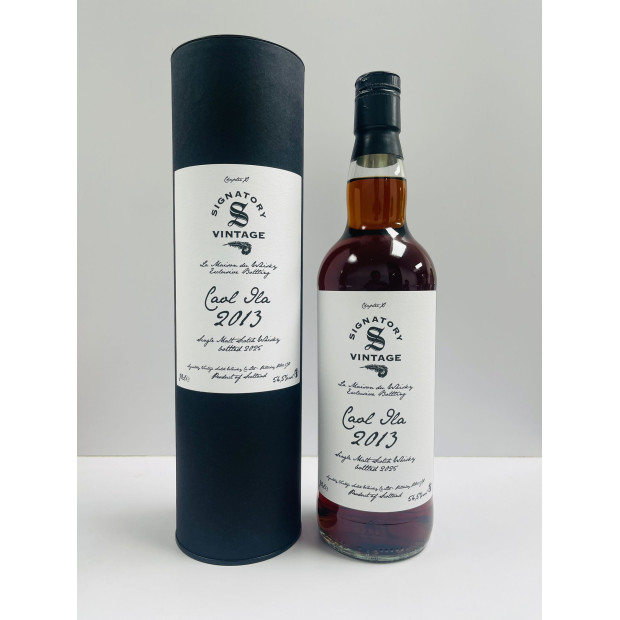 Caol Ila 12 Year Old 2013 Sherry Butt #106 Signatory Vintage Plume Collection Islay Single Malt Scotch Whisky 70cl 54.5%