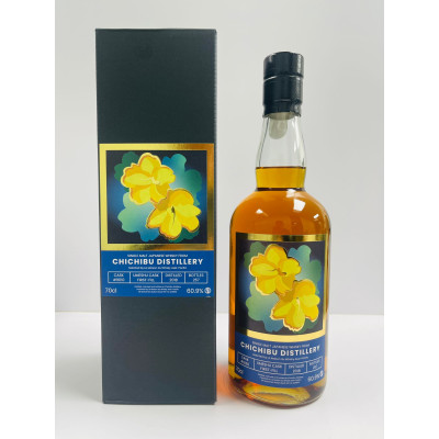 Chichibu 2018 Umeshu Cask First-Fill #16110 LMDW Singapore Flower Series #5 Single Malt Japanese Whisky 70cl 60.9%