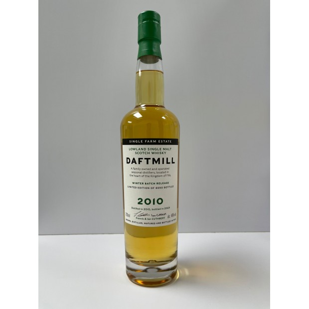 Daftmill 2010 Winter Batch Release Lowland Single Malt Scotch Whisky 70cl 46%