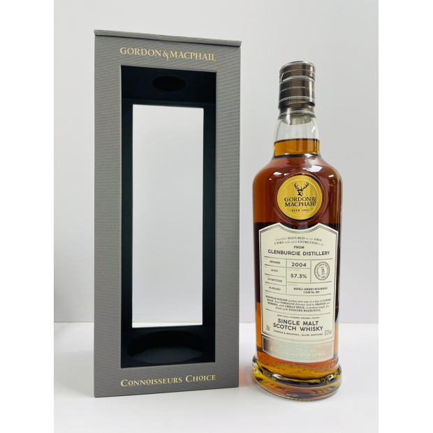 Glenburgie 21 Year Old 2004 Refill Sherry Hogshead #881 Gordon & Macphail Cask Strength Connoisseurs Choice Speyside Single Malt Scotch Whisky 70cl 57.3%