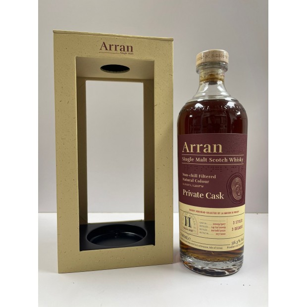 Arran 11 Year Old 2009 Sherry Hogshead #2009/907 Single Cask LMDW Private Cask Island Single Malt Scotch Whisky 70cl 56.3%