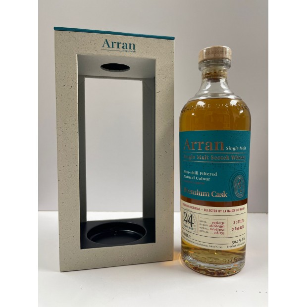 Arran 24 Year Old 1996 Bourbon Hogshead #1996/1132 Single Cask LMDW Premium Cask Island Single Malt Scotch Whisky 70cl 50.3%