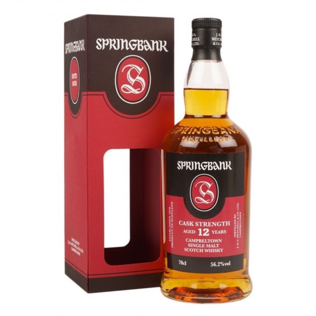 Springbank 12 Year Old Cask Strength Batch 17 Campbeltown Single Malt Scotch Whisky 70cl 56.2%