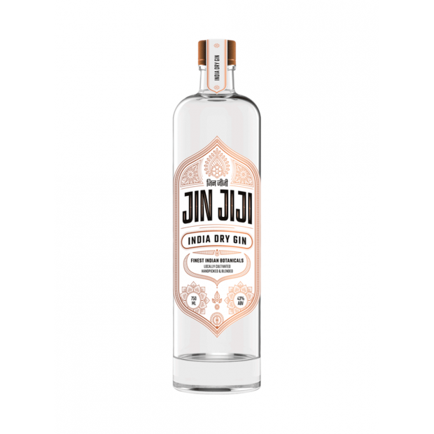 Jin Jiji India Dry Gin 75cl 43%