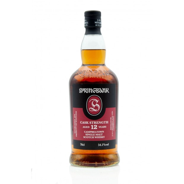 Springbank 12 Year Old Cask Strength Batch 24 Campbeltown Single Malt Scotch Whisky 70cl 54.1%