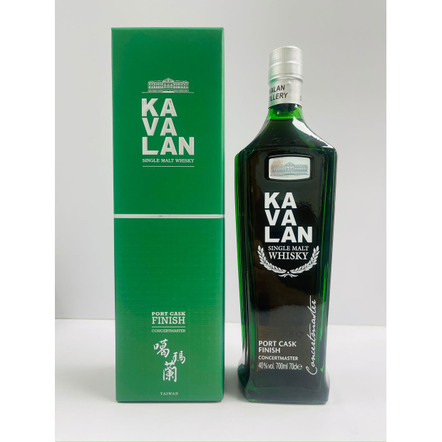 Kavalan Concertmaster Port Cask Finish Taiwanese Single Malt Whisky 70cl 40%
