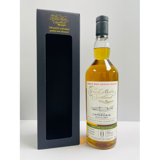Laphroaig 11 Year Old 2014 Refill Hogshead #1414000224 The Single Malts Of Scotland Itineraires Islay Single Malt Scotch Whisky 70cl 57.5%