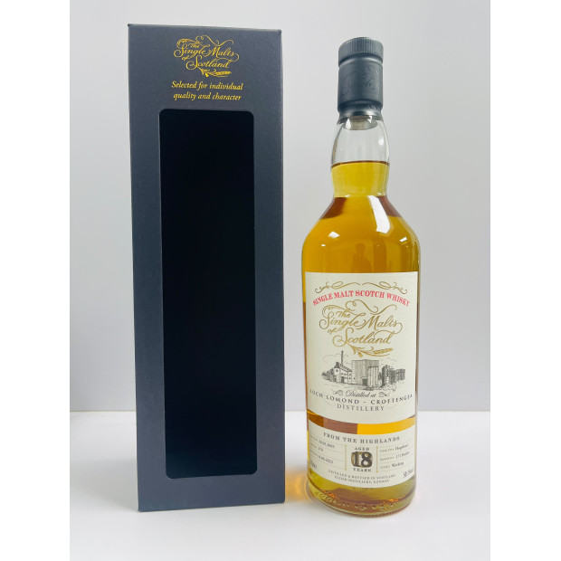 Loch Lomond 18 Year Old 2005 Hogshead #270 The Single Malts Of Scotland Highland Single Malt Scotch Whisky 70cl 58.1%