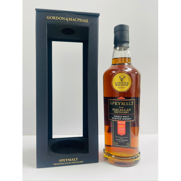 Macallan 23 Year Old 2001 Speymalt First Fill Sherry Hogshead #23602102 Gordon & Macphail Speyside Single Malt Scotch Whisky 70cl 58.3%