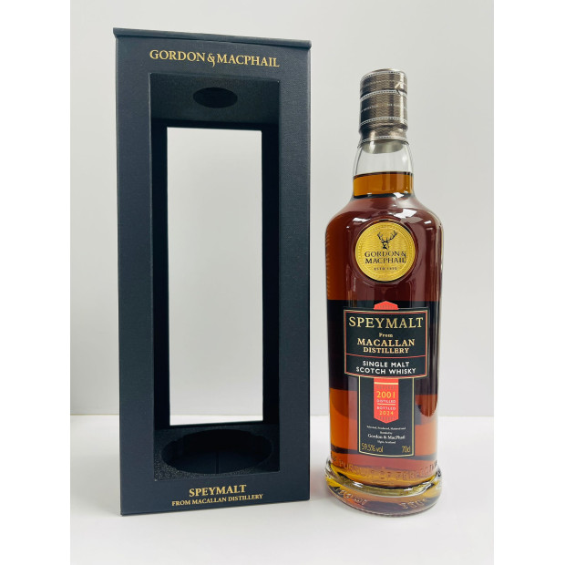 Macallan 23 Year Old 2001 Speymalt Refill Sherry Butt #5100 Gordon & Macphail Speyside Single Malt Scotch Whisky 70cl 59.5%