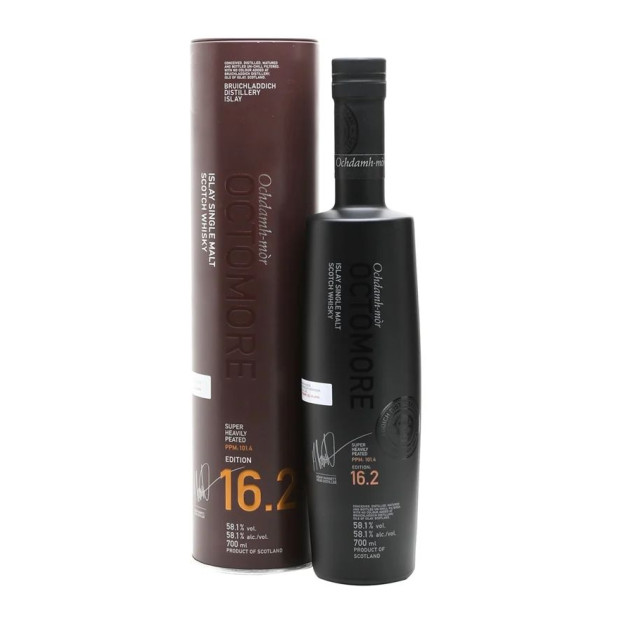 Octomore Edition 16.2 Islay Single Malt Scotch Whisky 70cl 58.1%