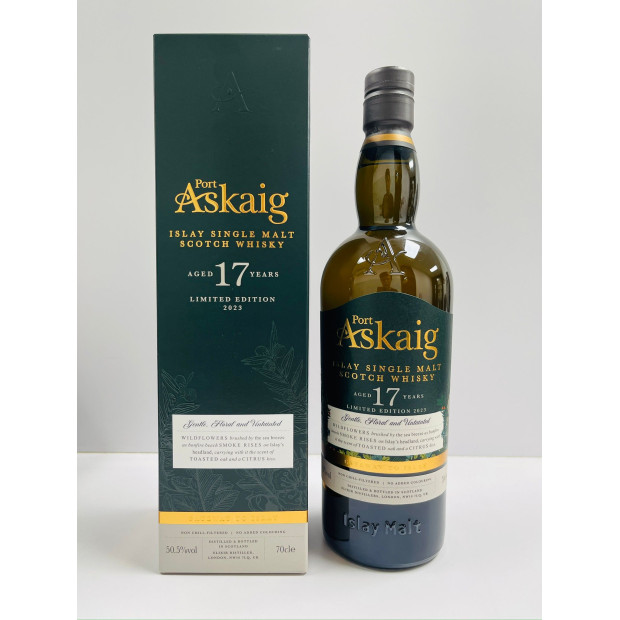 Port Askaig 17 Year Old Limited Edition 2023 Islay Single Malt Scotch Whisky 70cl 50.5%
