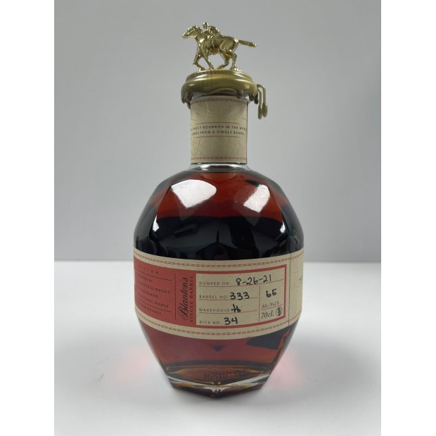 Blanton's Single Barrel #333 LMDW Whisky Live Singapore 2021 American Bourbon Whisky 70cl 65%