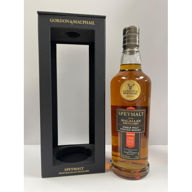 Macallan 25 Year Old 1998 Speymalt First Fill Sherry Hogshead #21603906 Gordon & Macphail Speyside Single Malt Scotch Whisky 70cl 54.4%