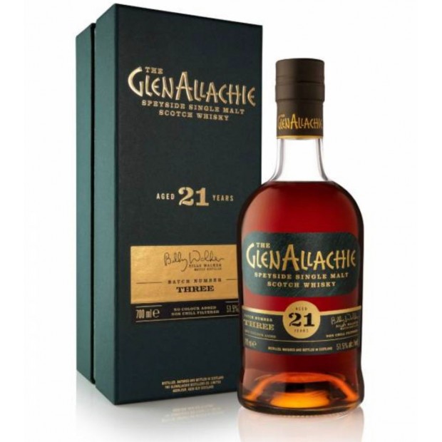 GlenAllachie 21 Year Old Cask Strength Batch 3 70cl 51.5%