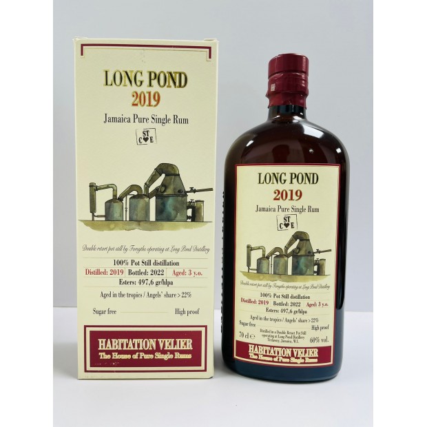 Long Pond 3 Year Old 2019 STCE Habitation Velier 70cl 60%