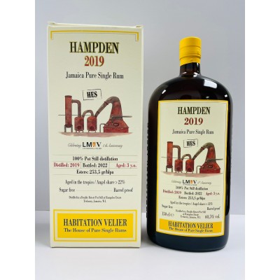 Hampden Estate 3 Year Old 2019 HES LM&V 5th Anniversary Habitation Velier 150cl 60.5%