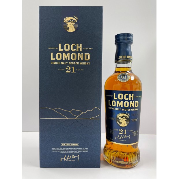 Loch Lomond 21 Year Old Highland Single Malt Scotch Whisky 70cl 46%