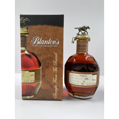 Blanton's Straight From The Barrel #586 70cl 61.65%