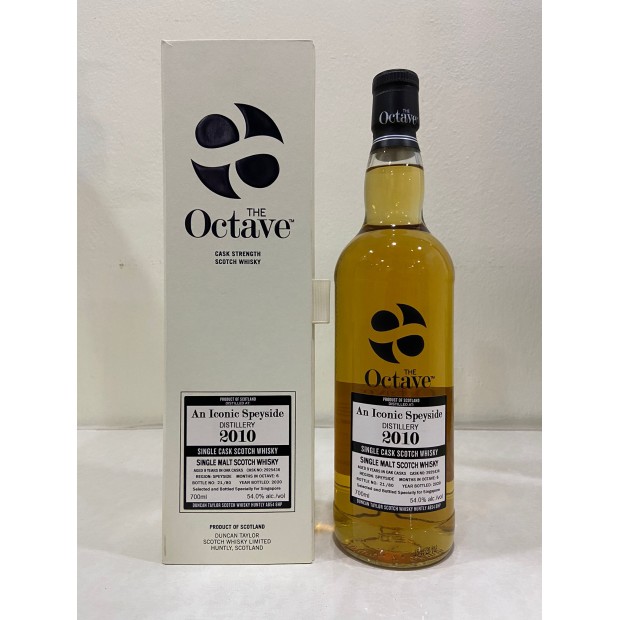 An Iconic Speyside 9 Year Old 2010 The Octave Duncan Taylor 70cl 54%
