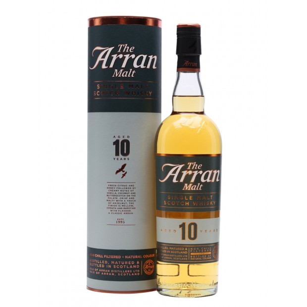 Arran 10 Year Old Island Single Malt Scotch Whisky 70cl 46%