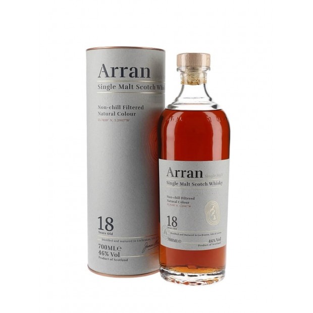 Arran 18 Year Old Island Single Malt Scotch Whisky 70cl 46%