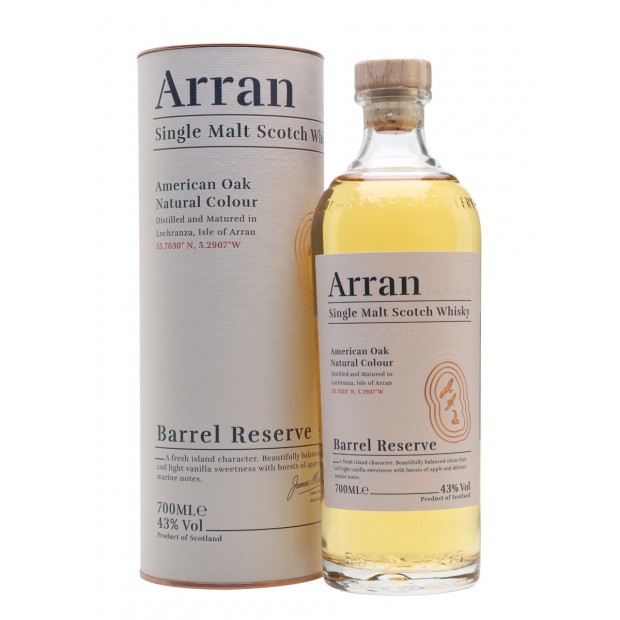 Arran Barrel Reserve Island Single Malt Scotch Whisky 70cl 43%