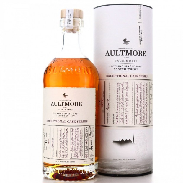 Aultmore 11 Year Old Exceptional Cask Series Speyside Single Malt Scotch Whisky 70cl 46%