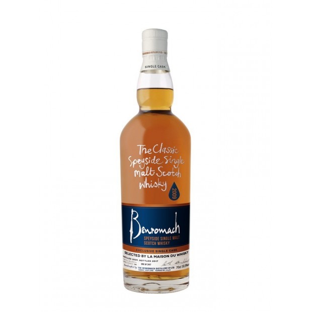 Benromach 9 Years 2009 First Fill Bourbon Barrel #354 Single Cask Speyside Single Malt Scotch Whisky 70cl 59.9%