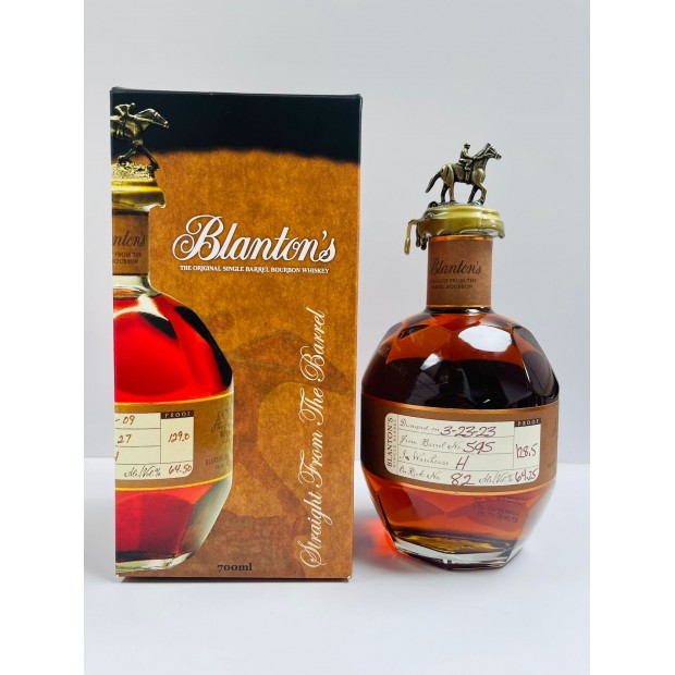 Blanton's Straight From The Barrel #595 American Bourbon Whisky 70cl 64.25%