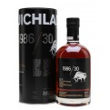 Bruichladdich 30 Year Old 1986 Rare Cask Series: The Magnificent Seven Islay Single Malt Scotch Whisky 70cl 44.6%