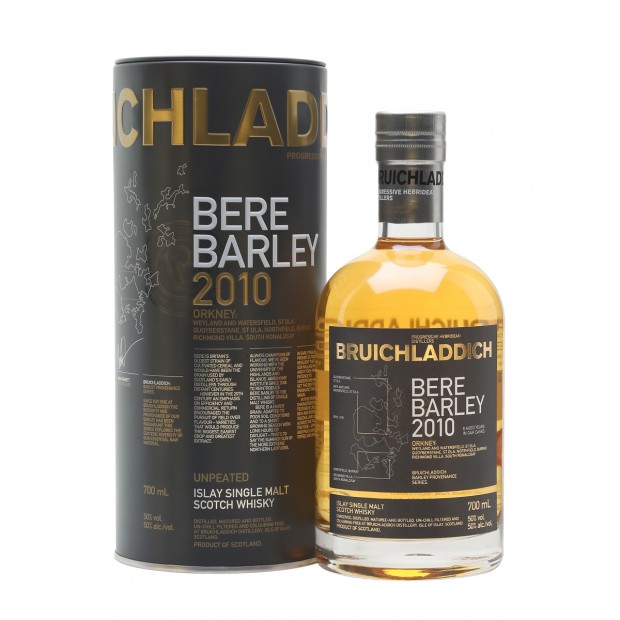 Bruichladdich Bere Barley 2010 Islay Single Malt Scotch Whisky 70cl 50%