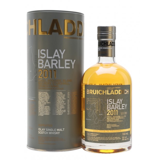 Bruichladdich Islay Barley 2011 Islay Single Malt Scotch Whisky 70cl 50%