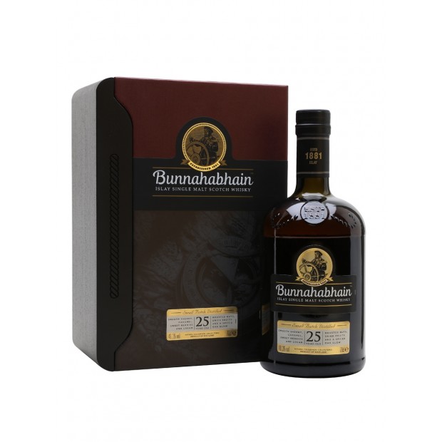 Bunnahabhain 25 Year Old Islay Single Malt Scotch Whisky 70cl 46.3%