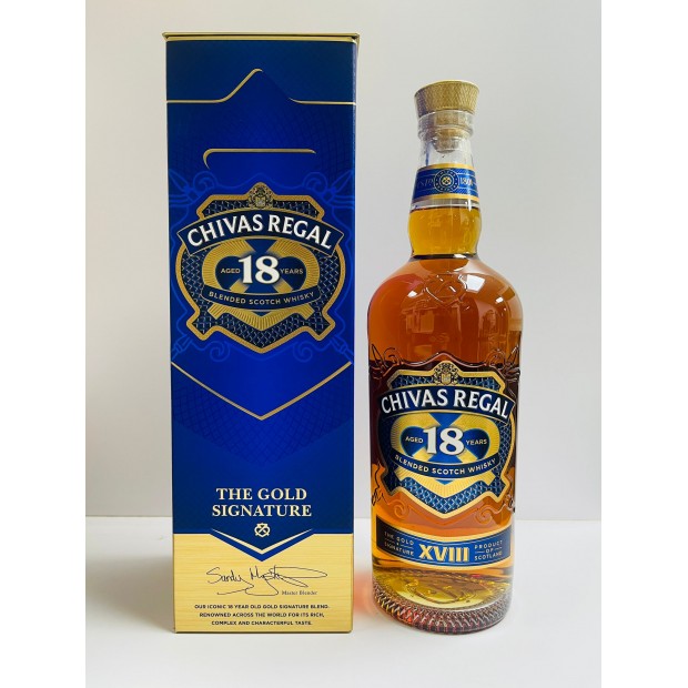 Chivas Regal 18 Year Old Blended Scotch Whisky 100cl 40%